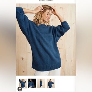 Jenni Kayne Cotton Tunic Sweater